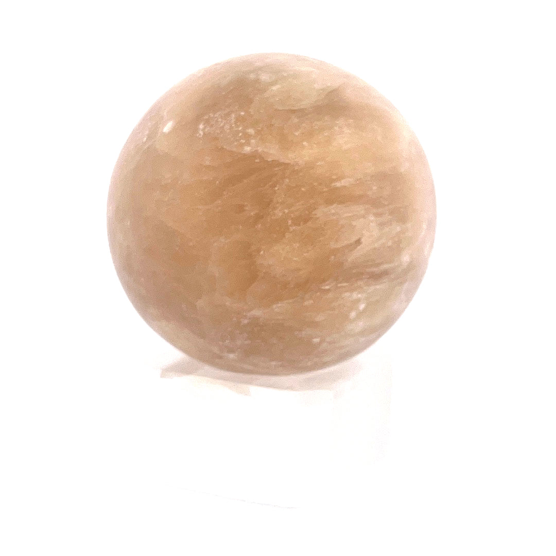 Yellow Calcite Sphere | 188 (g)  | 2 (In)