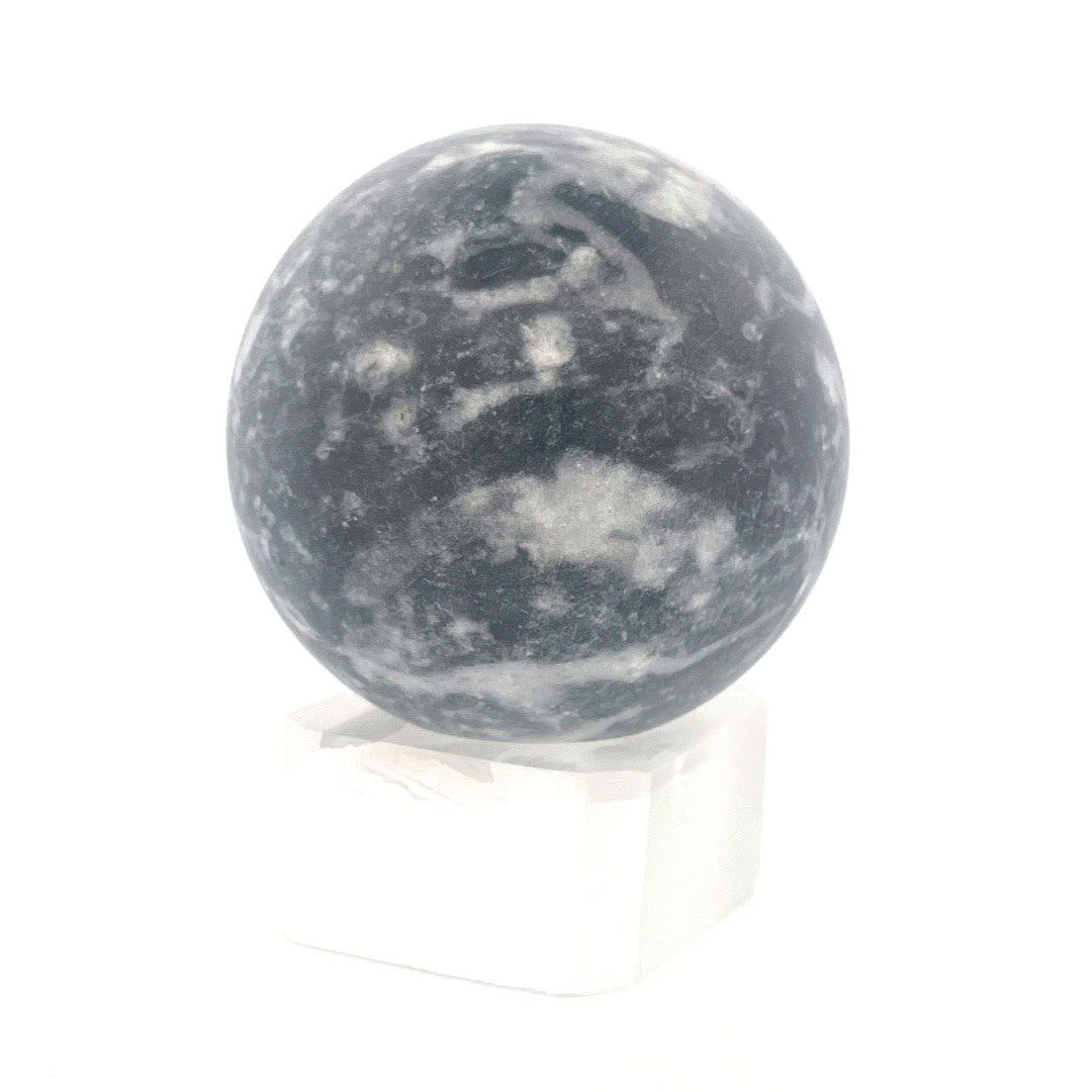 Grey and Black Jasper Sphere | 185 (g) | (2 In)