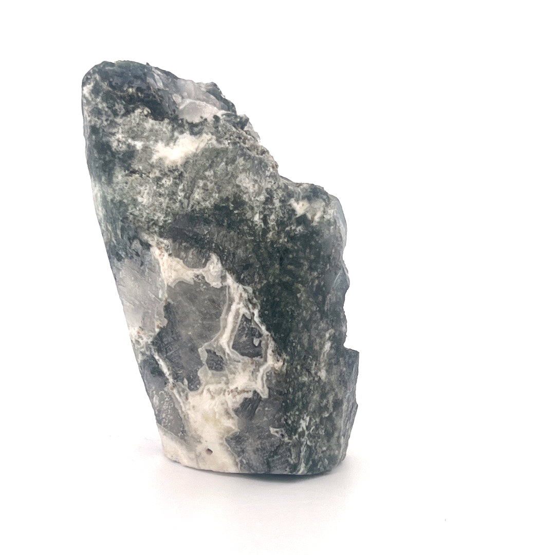 Mossy Green Heulandite  |  82 (g)