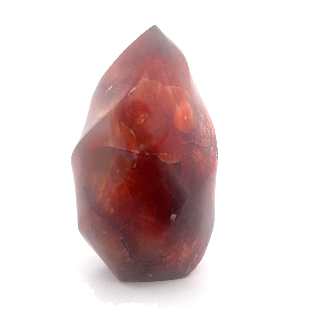 Carnelian Agate Flame Tower | 980 (g)