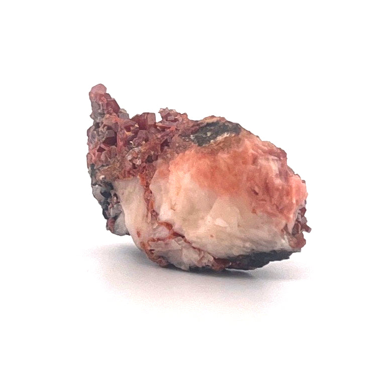 Vanadinite on Goethite Barite Druzy | 26 (g)