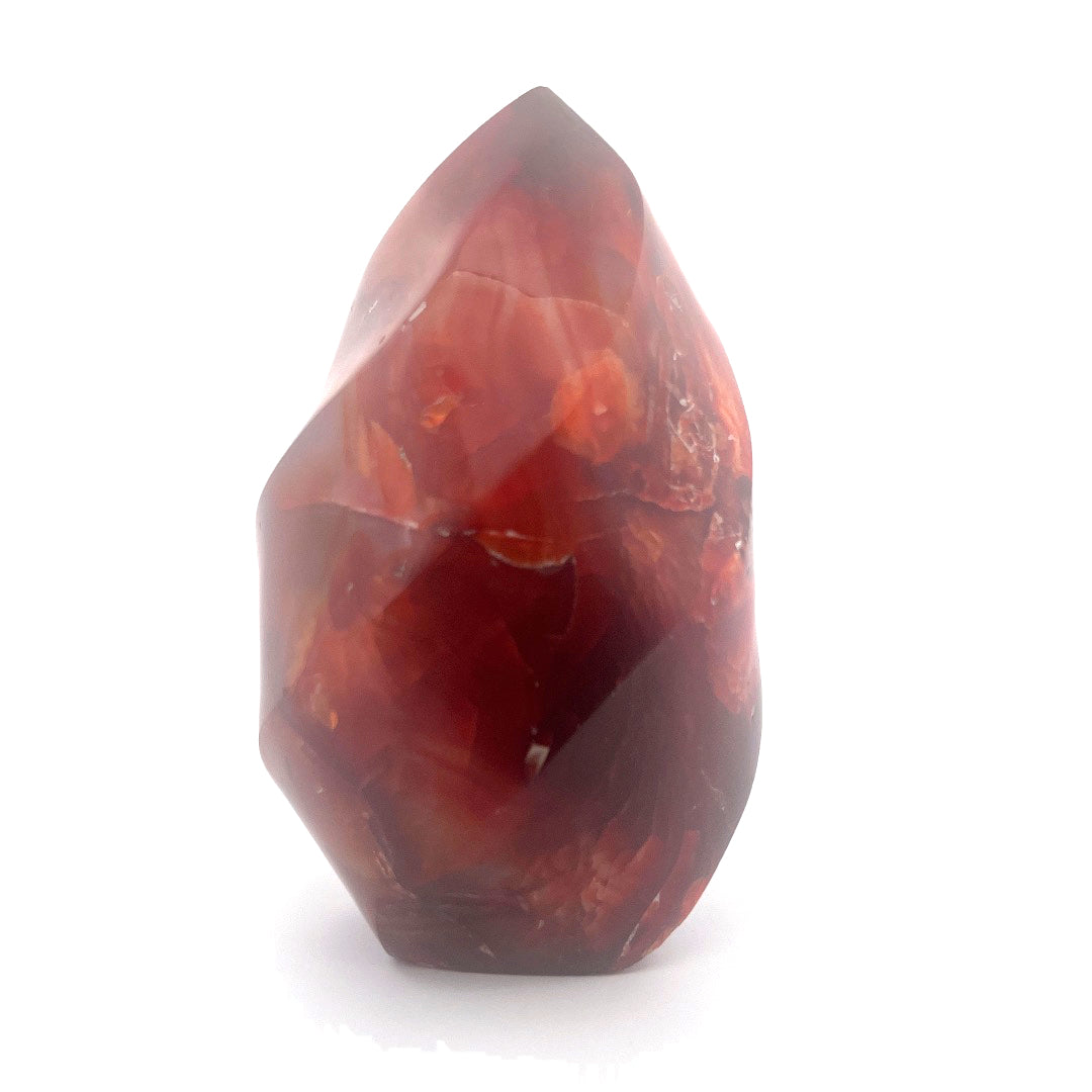 Carnelian Agate Flame Tower | 980 (g)