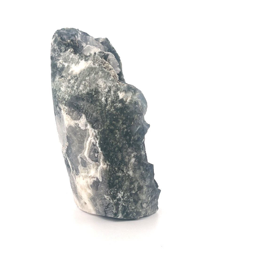 Mossy Green Heulandite  |  82 (g)