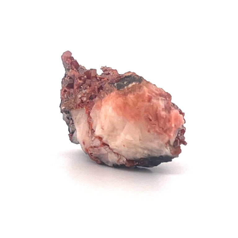 Vanadinite on Goethite Barite Druzy | 26 (g)