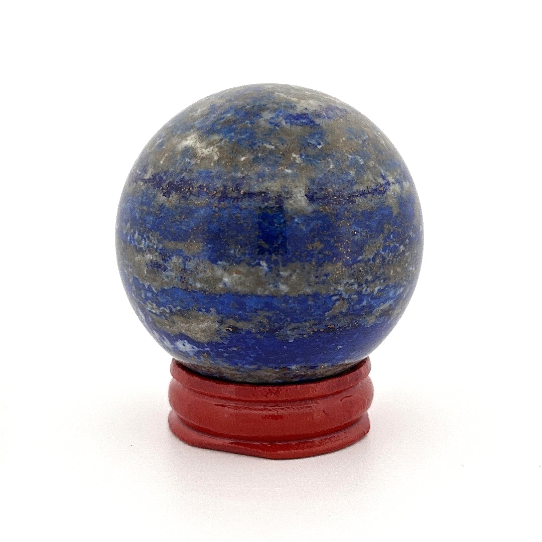 Natural Lapis Lazuli Jasper Quartz Sphere | 212 (g)