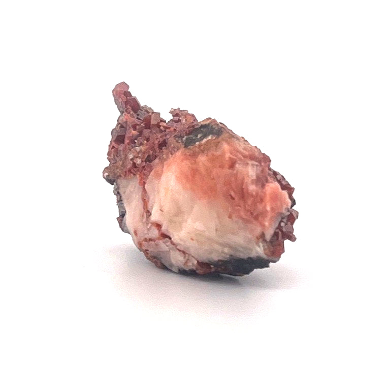 Vanadinite on Goethite Barite Druzy | 26 (g)