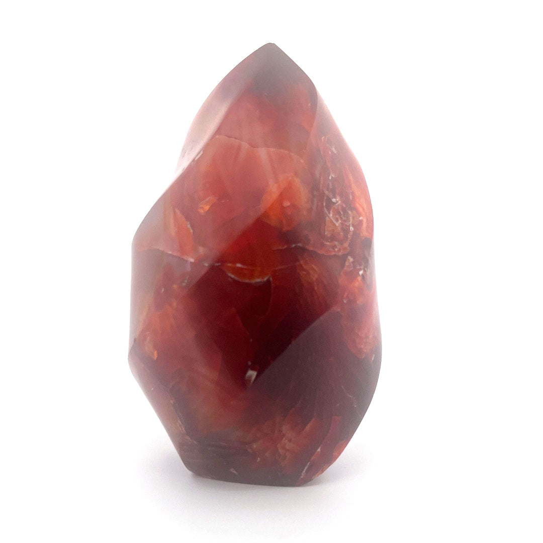 Carnelian Agate Flame Tower | 980 (g)