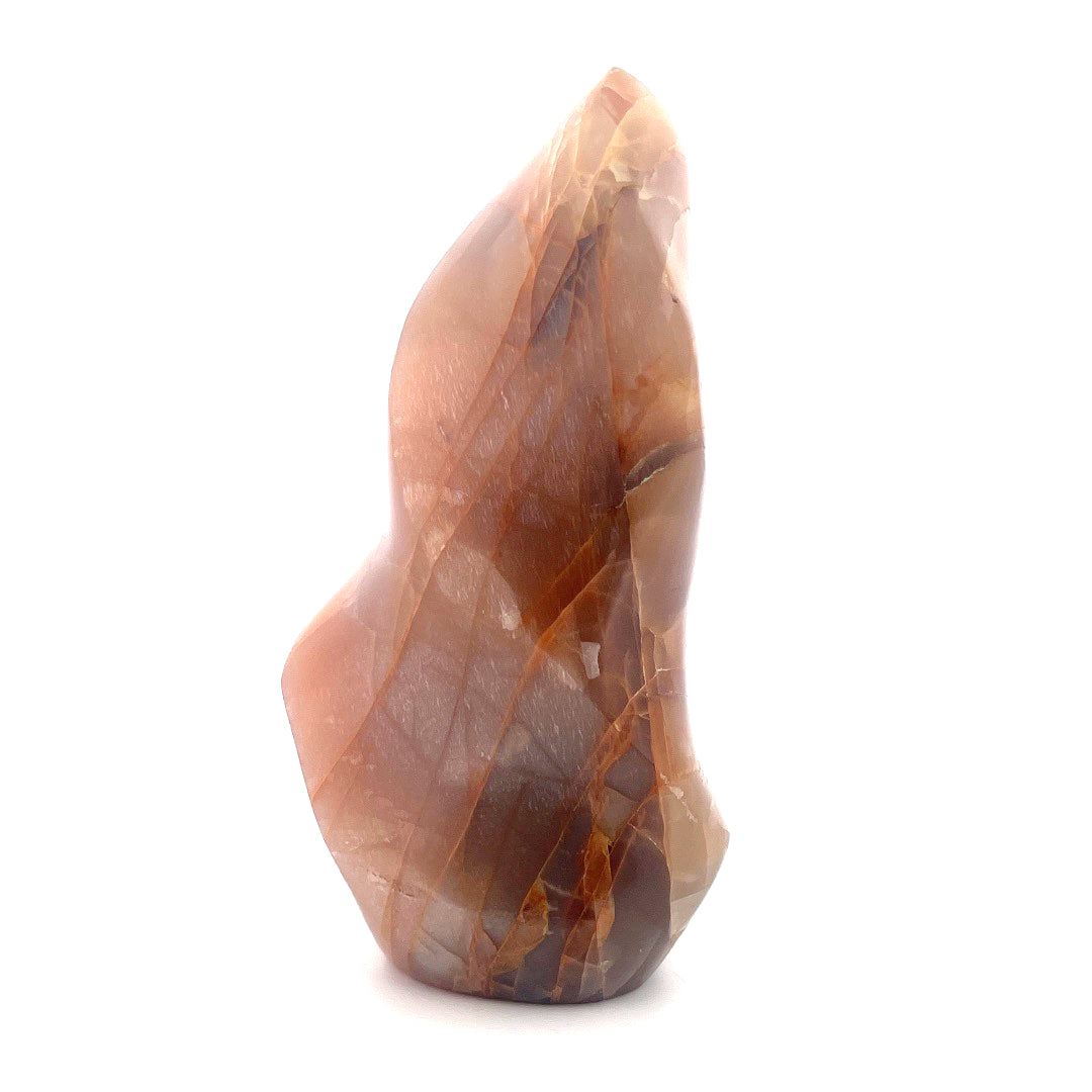 Moonstone Quartz Spiral Pilar  |  260 (g)