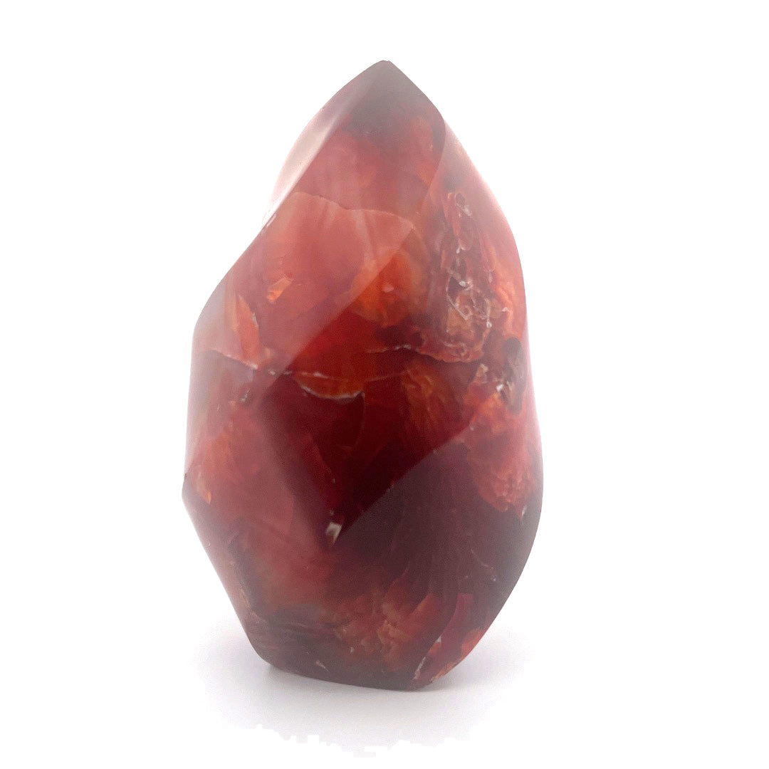 Carnelian Agate Flame Tower | 980 (g)