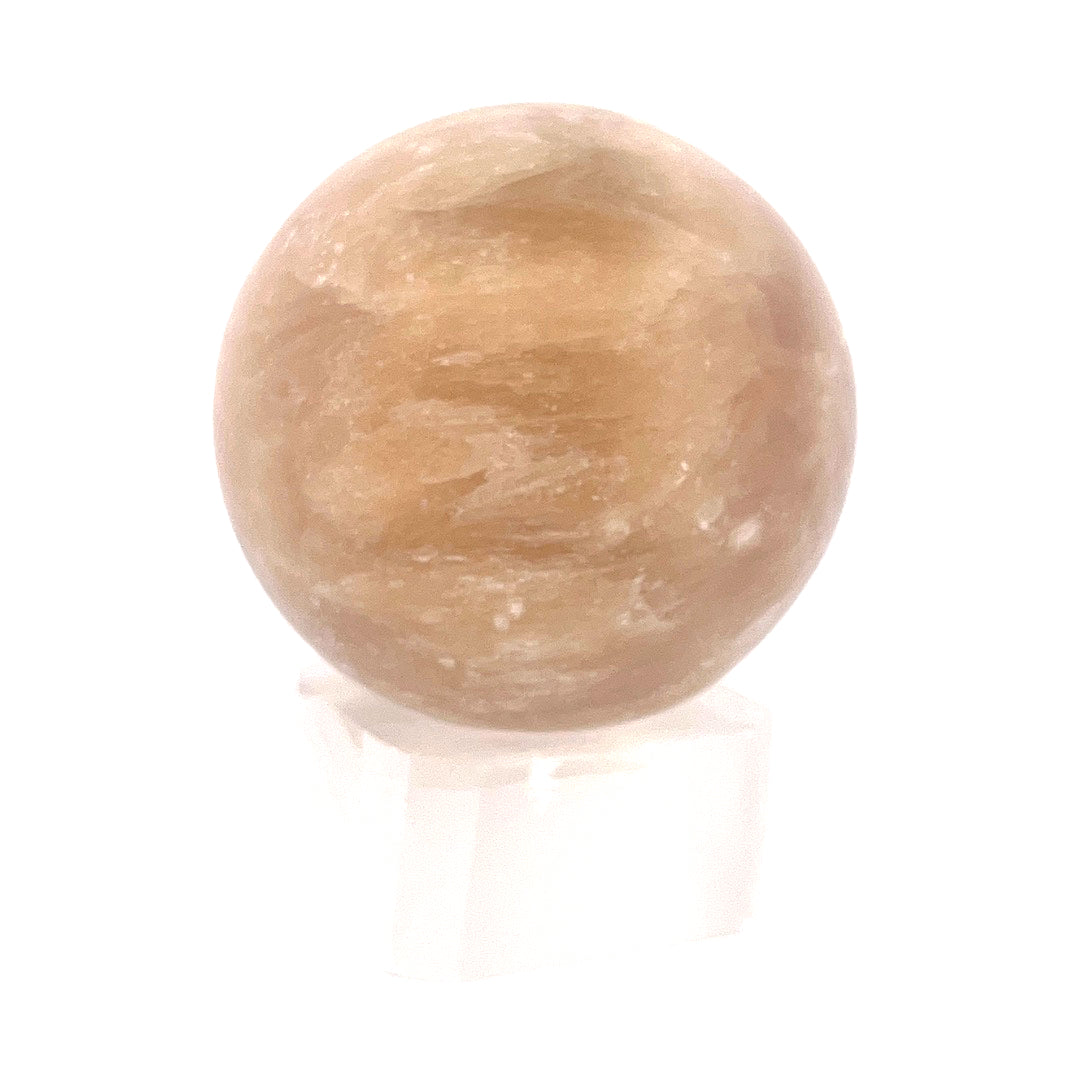 Yellow Calcite Sphere | 188 (g)  | 2 (In)