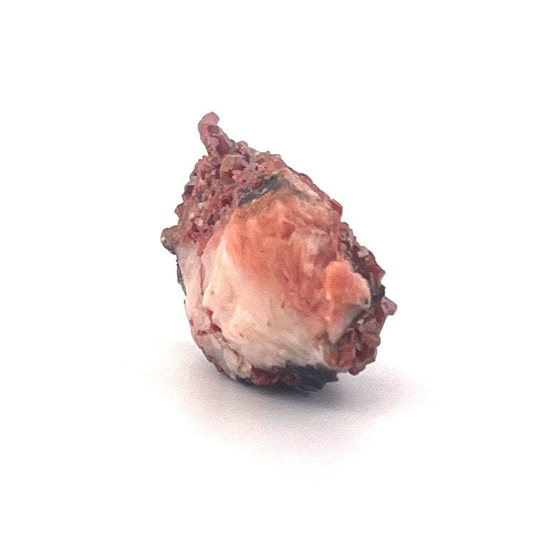 Vanadinite on Goethite Barite Druzy | 26 (g)