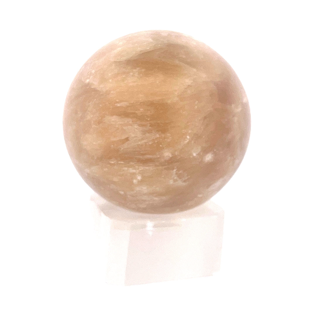 Yellow Calcite Sphere | 188 (g)  | 2 (In)