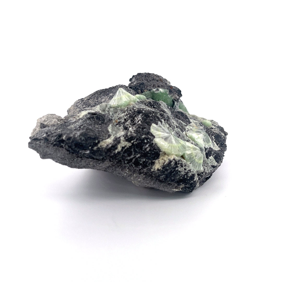 Wavellite Green Starburst Crystal Botryoidal Druzy  |  173 (g)