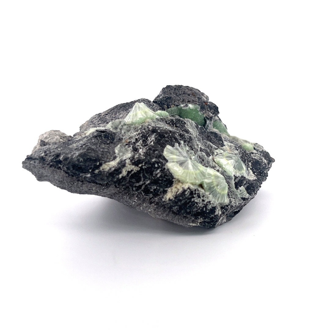 Wavellite Green Starburst Crystal Botryoidal Druzy  |  173 (g)