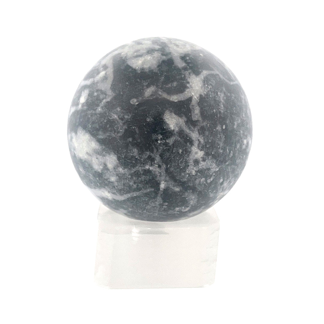 Grey and Black Jasper Sphere | 185 (g) | (2 In)