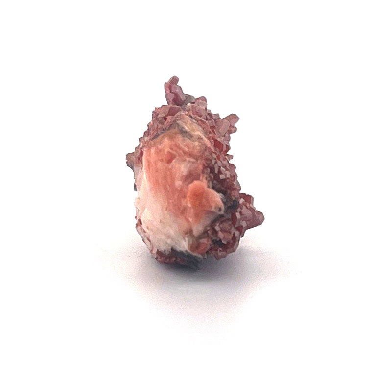 Vanadinite on Goethite Barite Druzy | 26 (g)