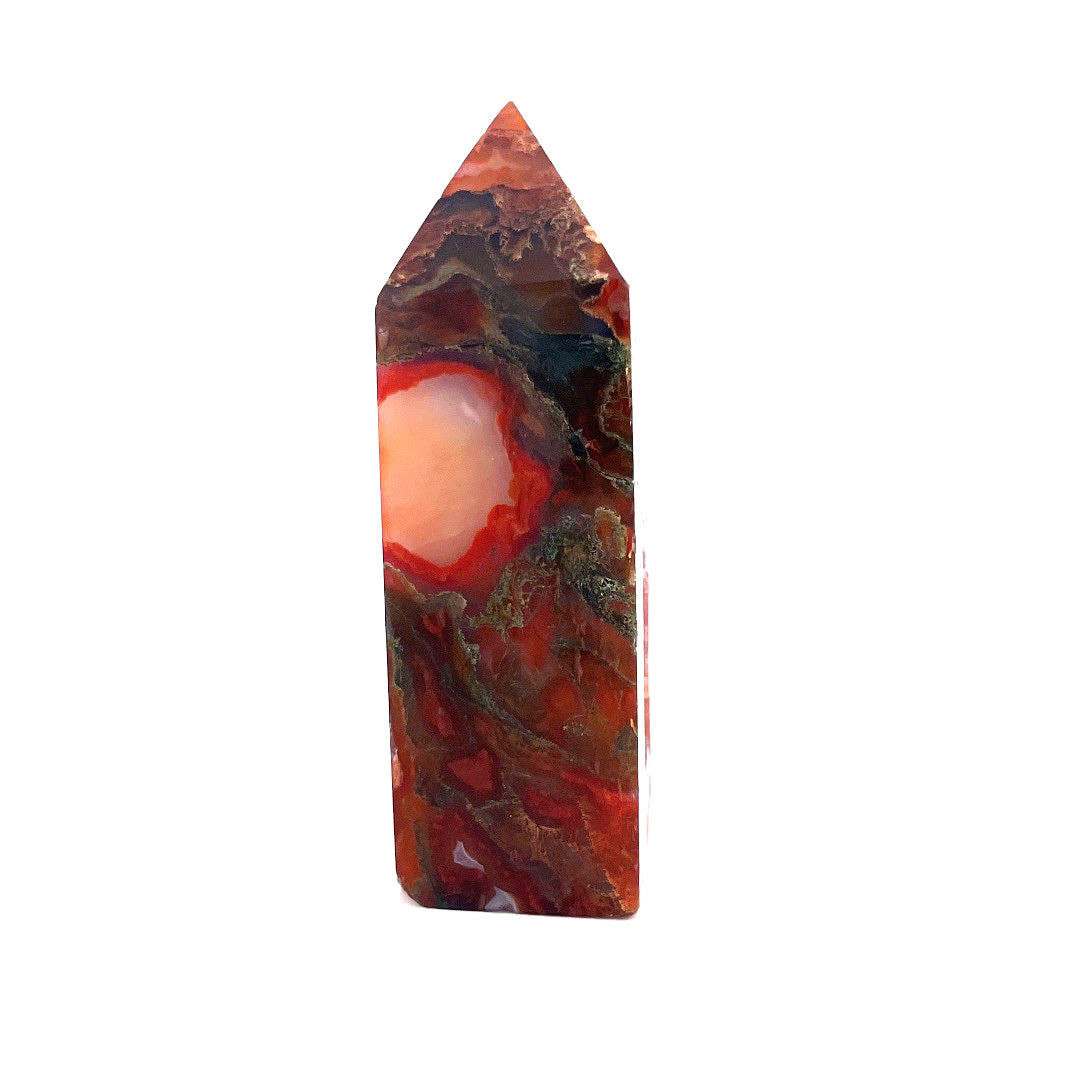 Cherry Blossom Agate Pillar | 184 (g)