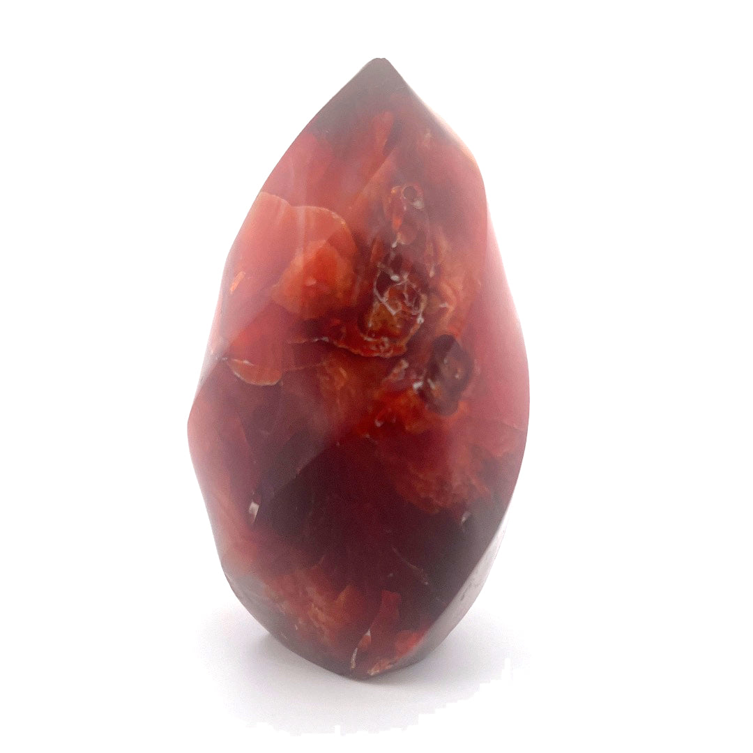 Carnelian Agate Flame Tower | 980 (g)