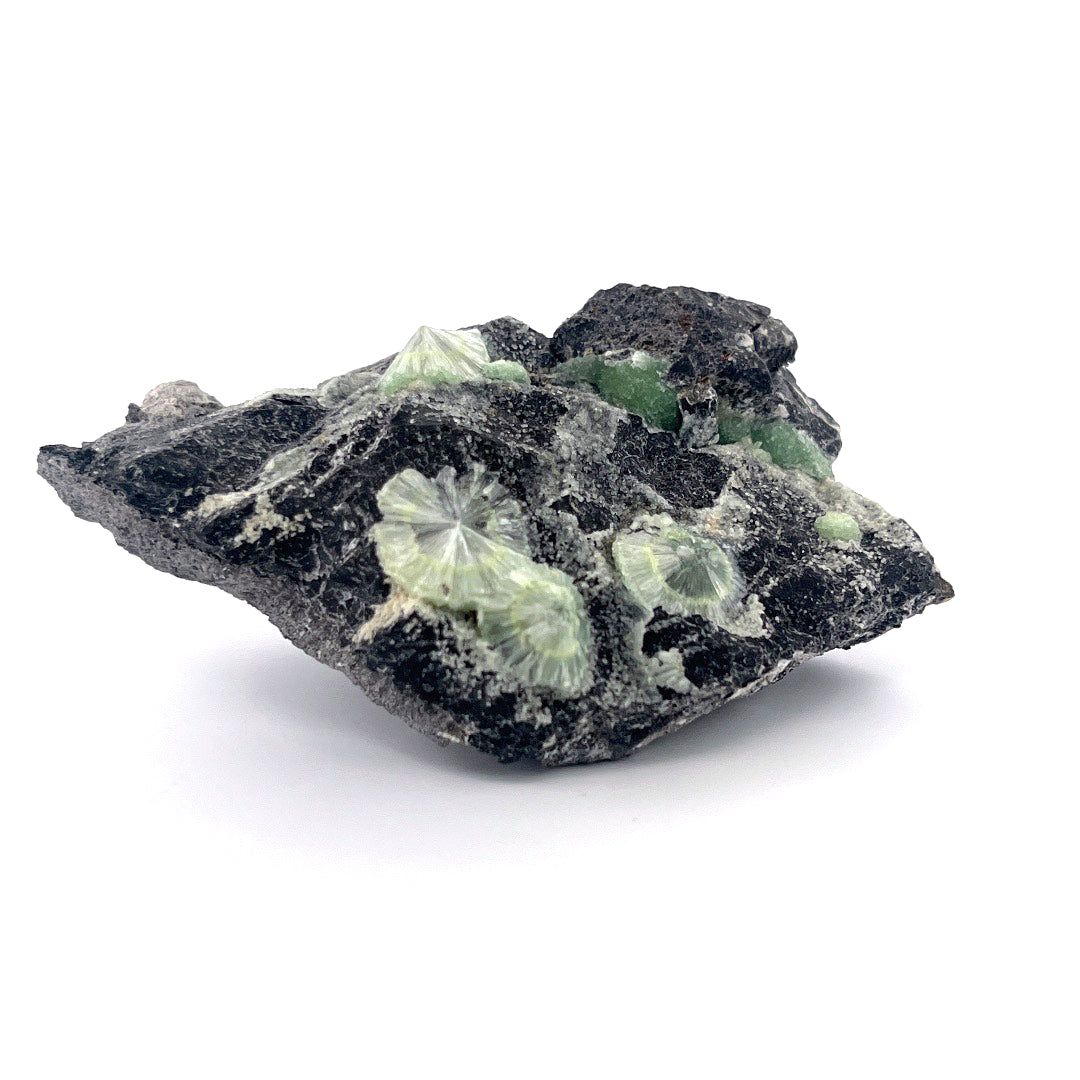 Wavellite Green Starburst Crystal Botryoidal Druzy  |  173 (g)