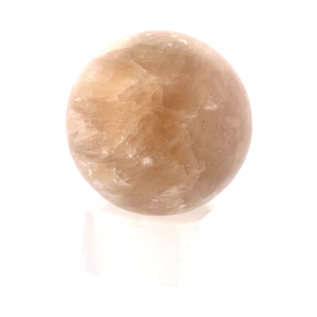 Yellow Calcite Sphere | 188 (g)  | 2 (In)