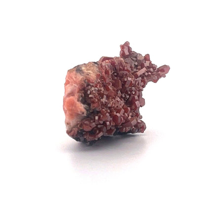 Vanadinite on Goethite Barite Druzy | 26 (g)