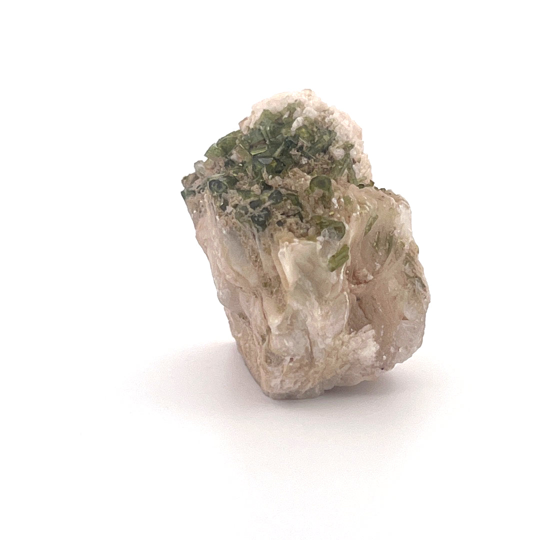 Green Gem Tourmaline on Matrix | 42 (g)