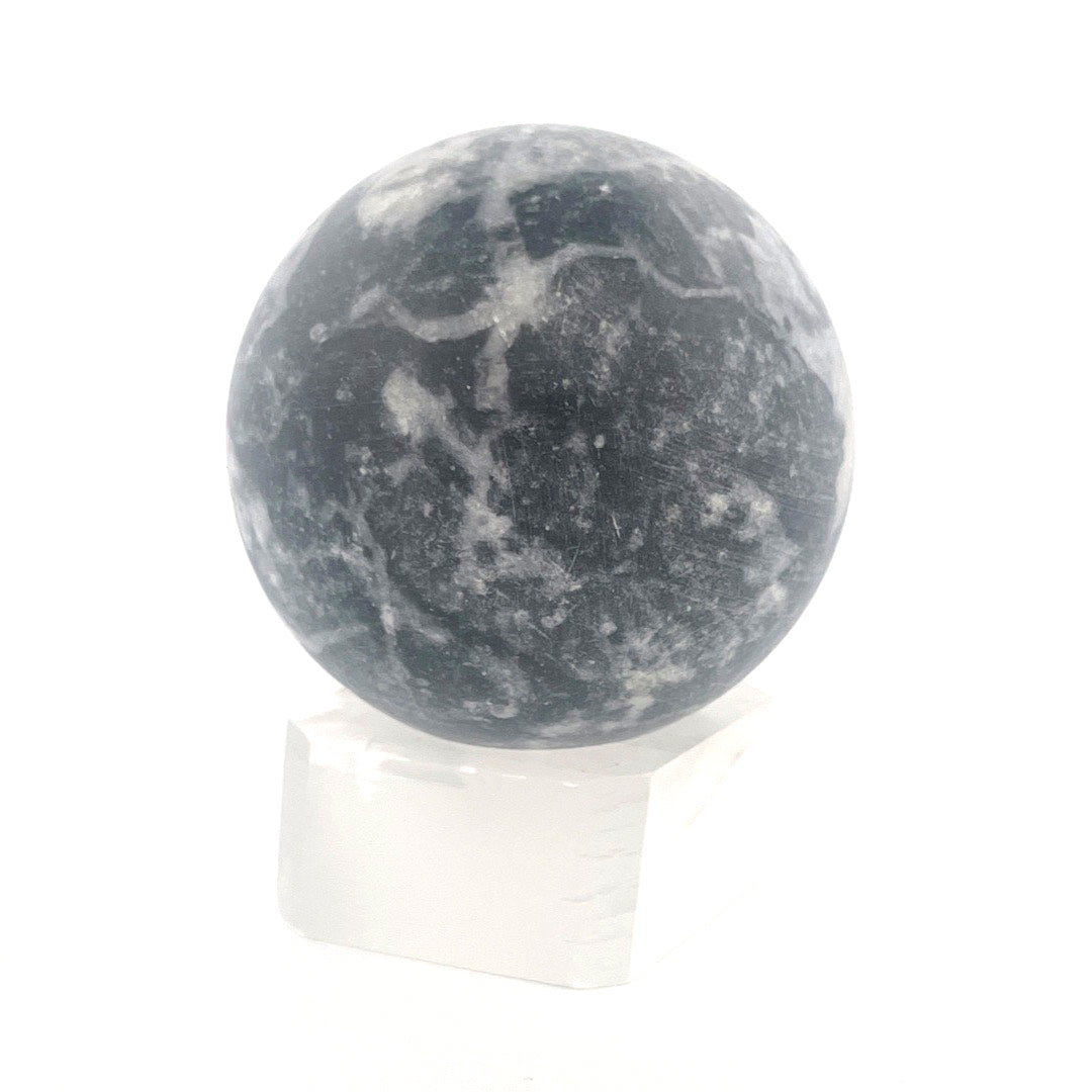 Grey and Black Jasper Sphere | 185 (g) | (2 In)