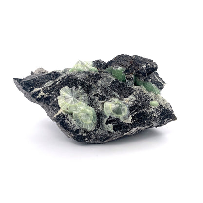 Wavellite Green Starburst Crystal Botryoidal Druzy  |  173 (g)