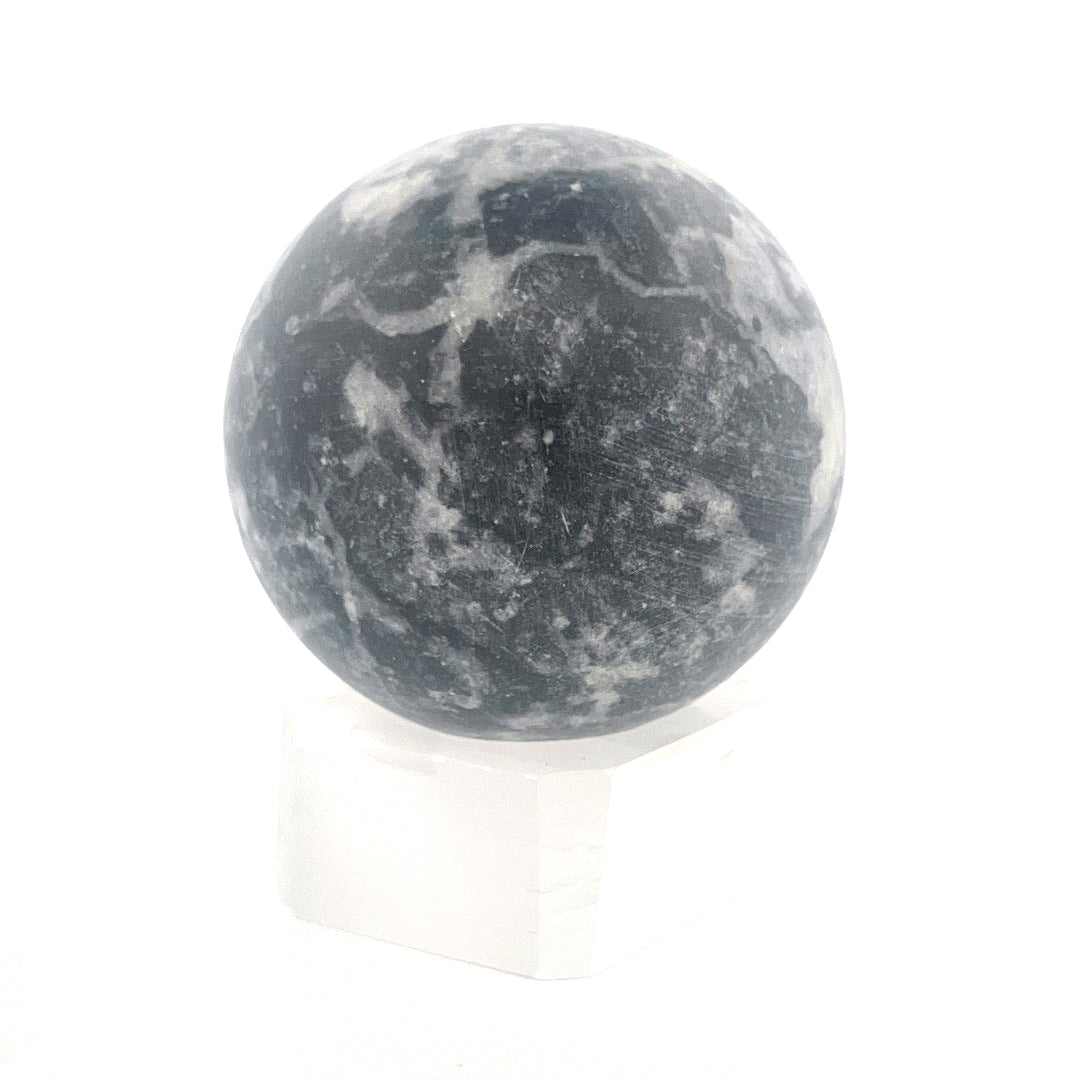 Grey and Black Jasper Sphere | 185 (g) | (2 In)