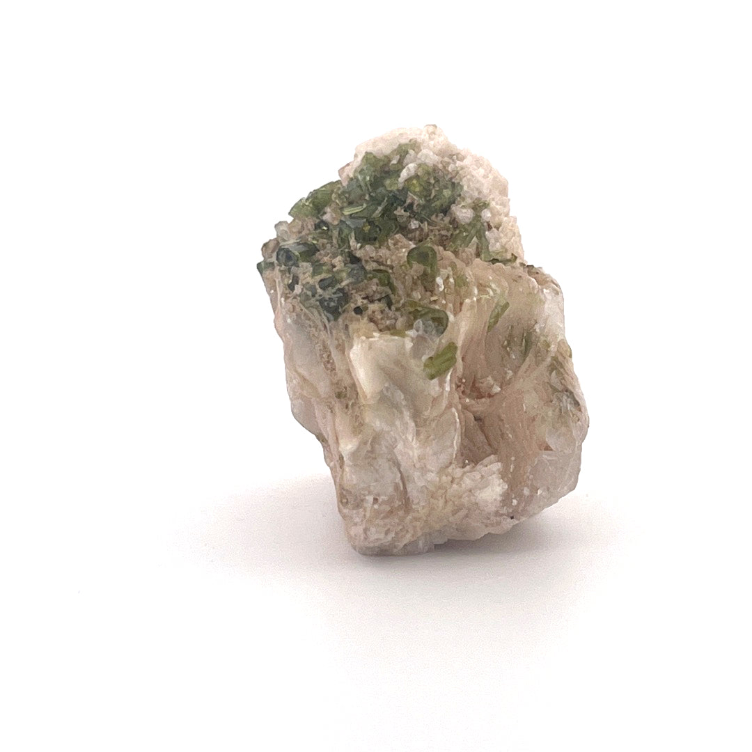 Green Gem Tourmaline on Matrix | 42 (g)