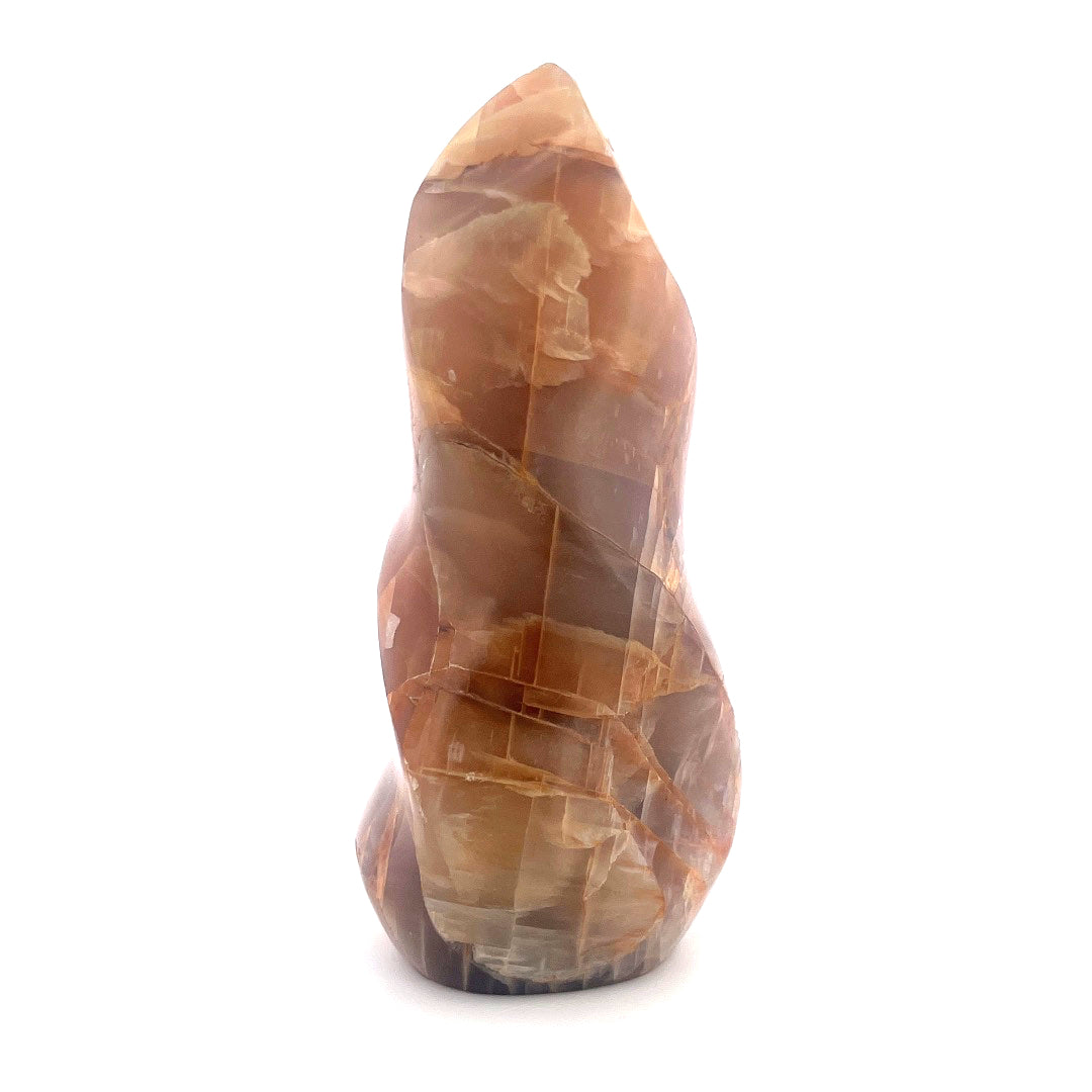 Moonstone Quartz Spiral Pilar  |  260 (g)