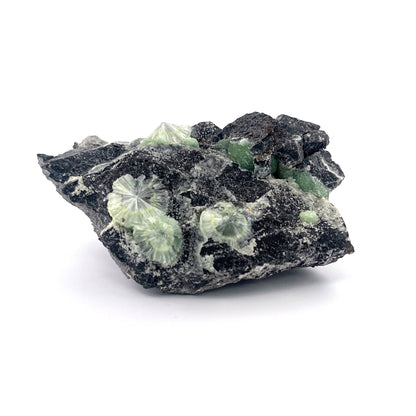 Wavellite Green Starburst Crystal Botryoidal Druzy  |  173 (g)