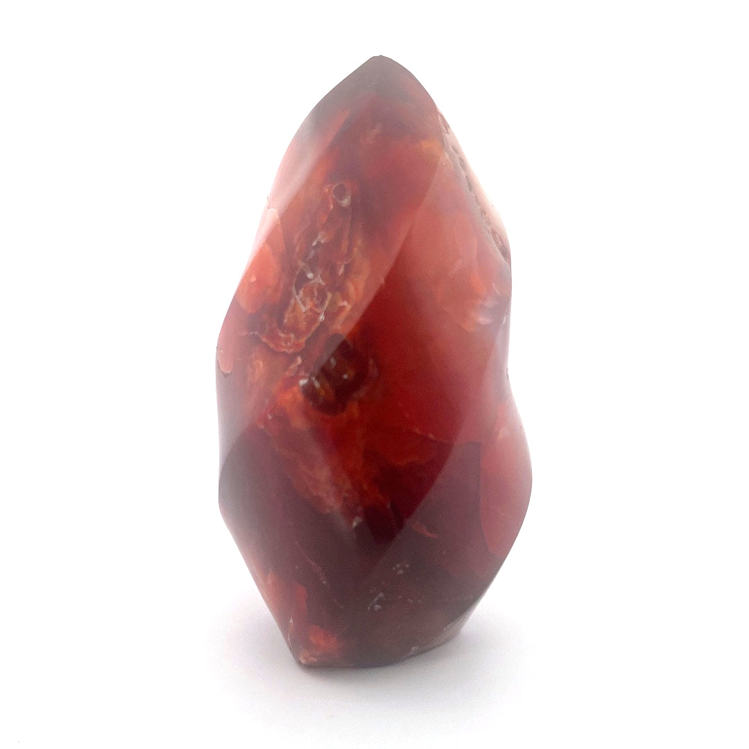 Carnelian Agate Flame Tower | 980 (g)