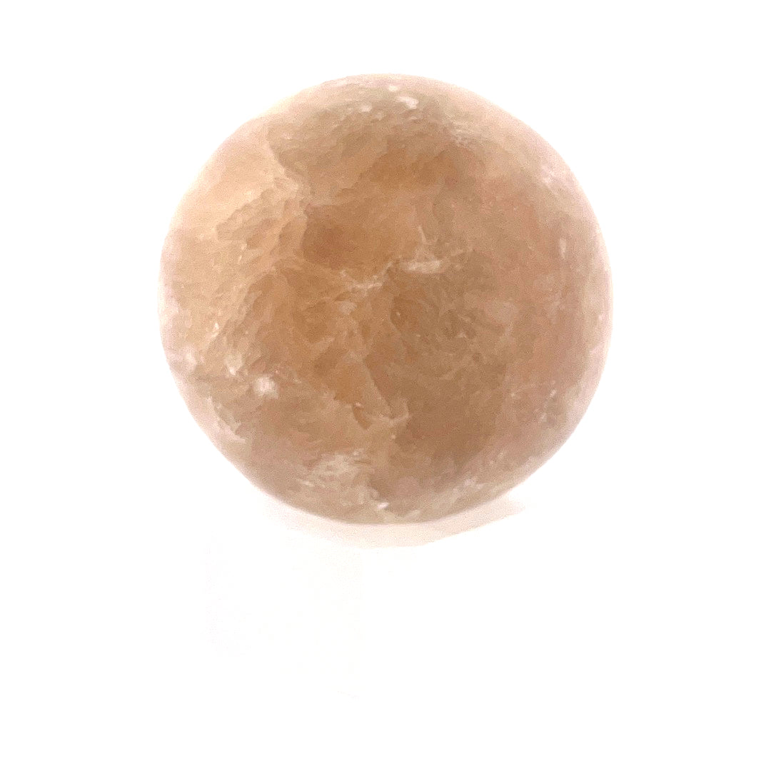 Yellow Calcite Sphere | 188 (g)  | 2 (In)