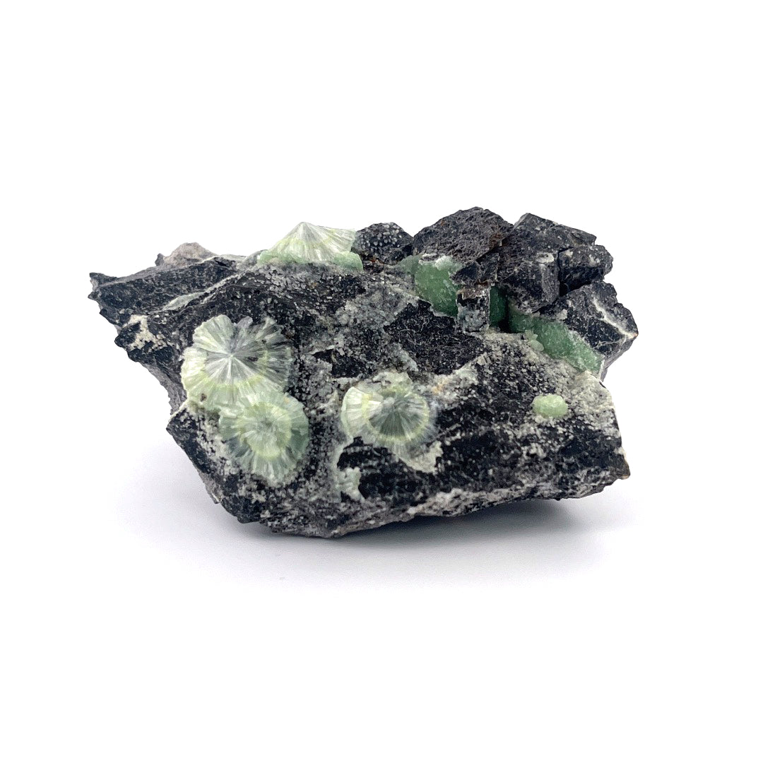 Wavellite Green Starburst Crystal Botryoidal Druzy  |  173 (g)