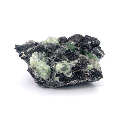 Wavellite Green Starburst Crystal Botryoidal Druzy  |  173 (g)