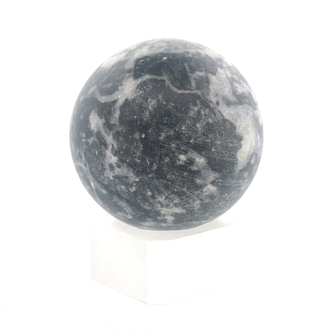 Grey and Black Jasper Sphere | 185 (g) | (2 In)