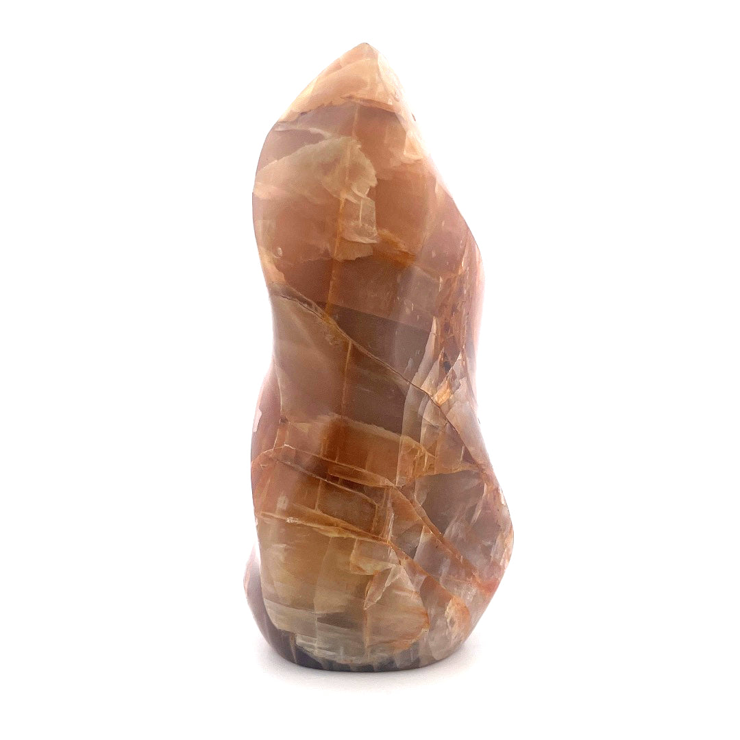 Moonstone Quartz Spiral Pilar  |  260 (g)