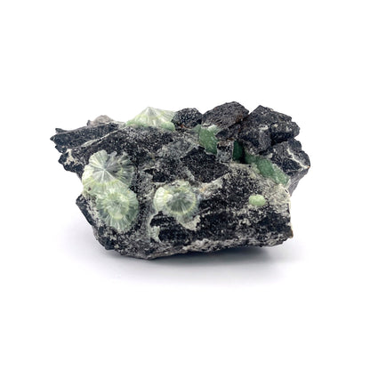 Wavellite Green Starburst Crystal Botryoidal Druzy  |  173 (g)