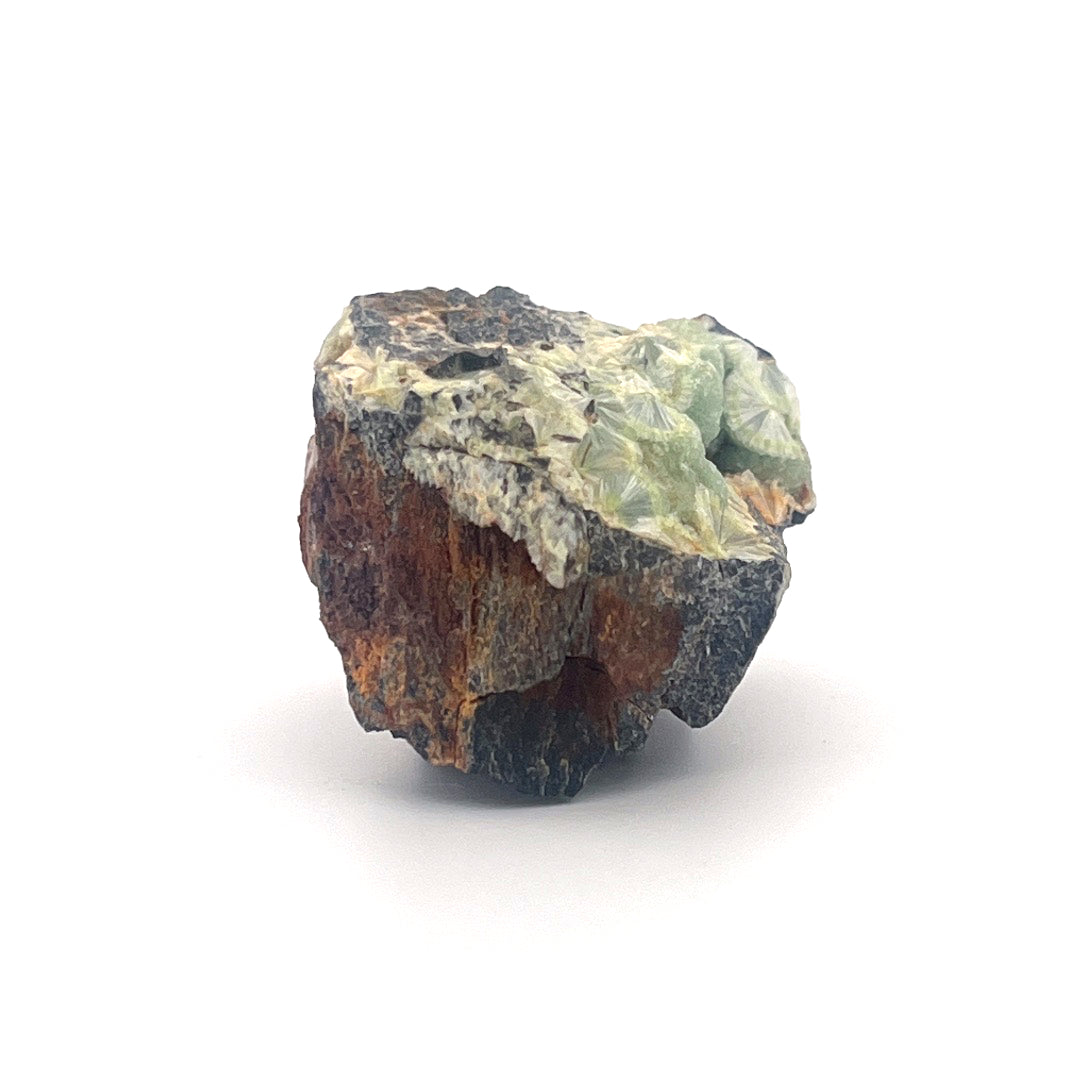 Wavellite Green Starburst Crystal Botryoidal Druzy  |  44 (g)