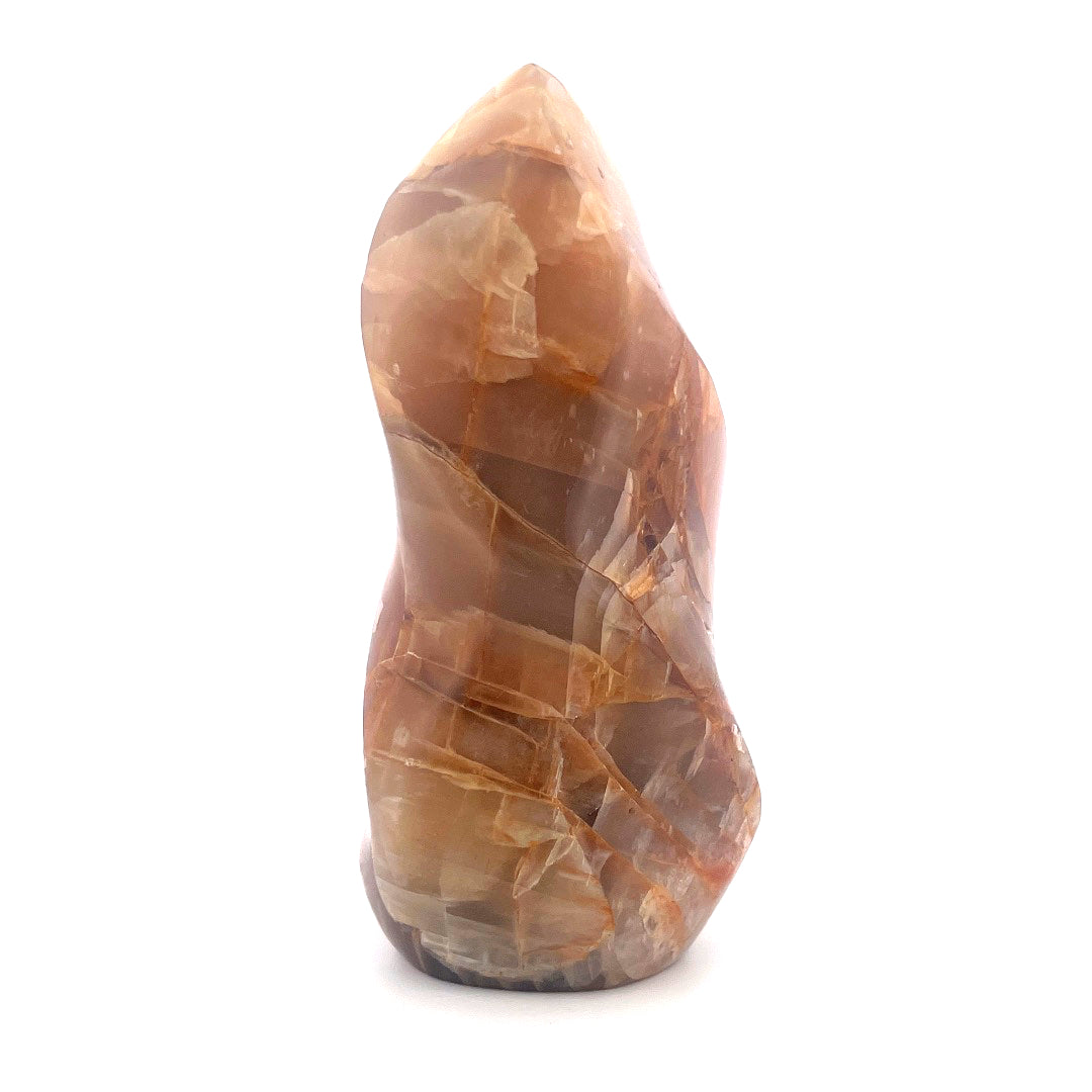 Moonstone Quartz Spiral Pilar  |  260 (g)