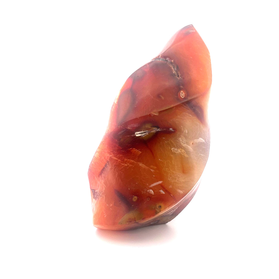 Carnelian Agate Flame Tower | 346 (g)