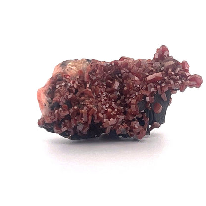 Vanadinite on Goethite Barite Druzy | 26 (g)