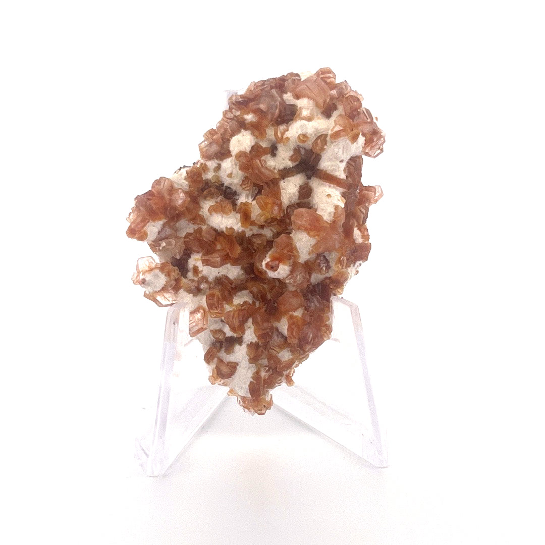 Hexagonal Orange Calcite