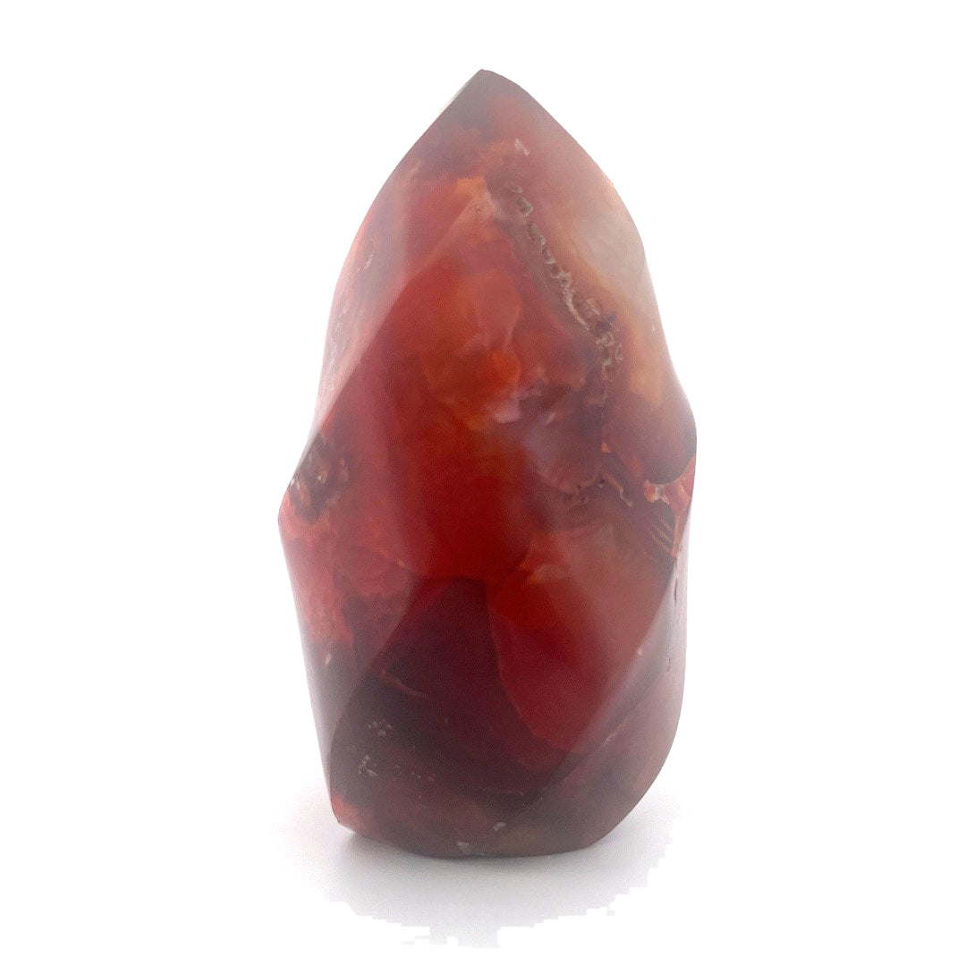 Carnelian Agate Flame Tower | 980 (g)