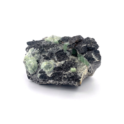 Wavellite Green Starburst Crystal Botryoidal Druzy  |  173 (g)