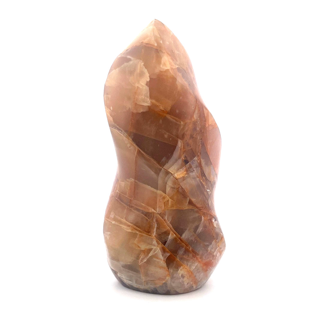 Moonstone Quartz Spiral Pilar  |  260 (g)