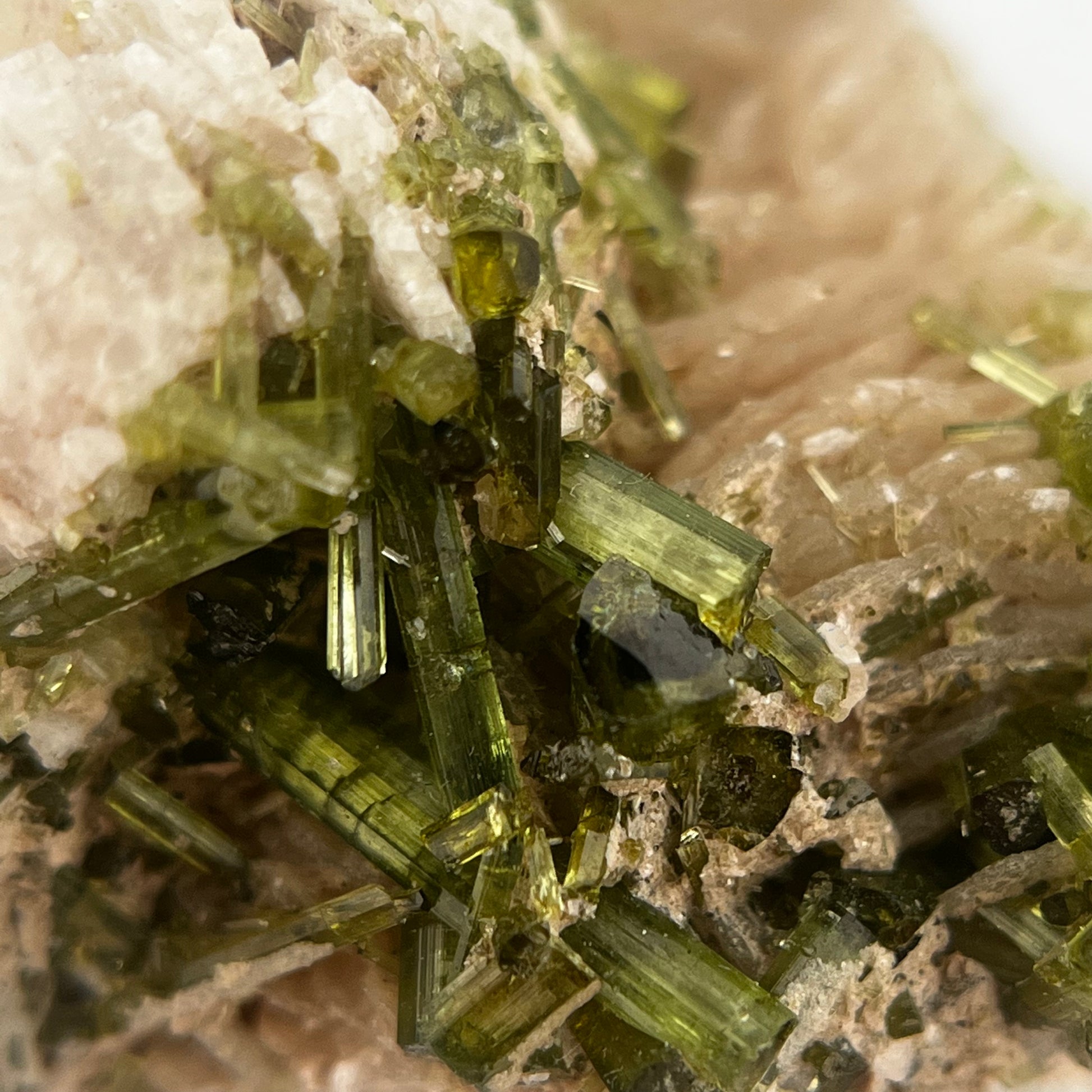 Green Tourmaline Crystal