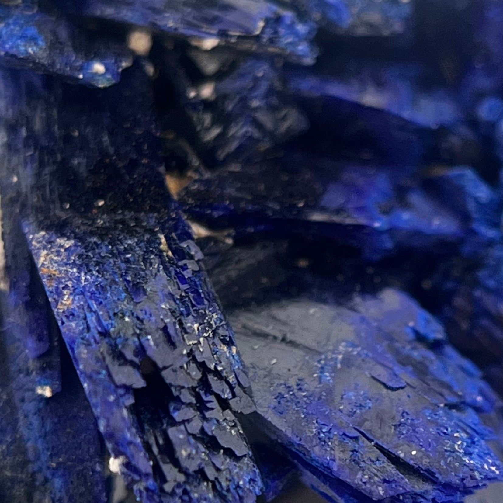 Blue Azurite Crystal